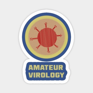 Merit Badge for Amateur Virology Magnet