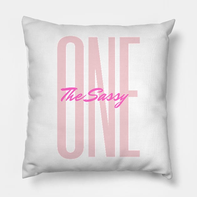 The Sassy One Pillow by HobbyAndArt