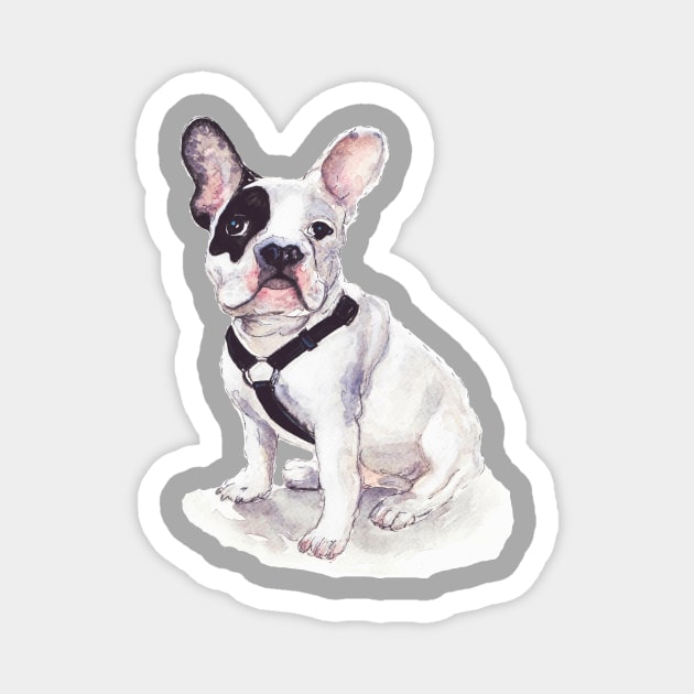 Humphrey the Frenchie Magnet by Bridgetdav