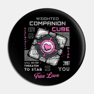 Companion Cube Pin