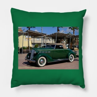 1930s Packard Convertible Coupe Pillow