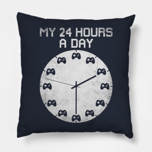 Gamer Funny Saying Theme - Gifts for Video Game Player and Lover Pillow