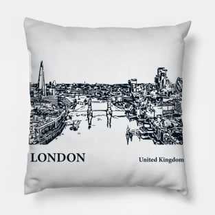 London - United Kingdom Pillow