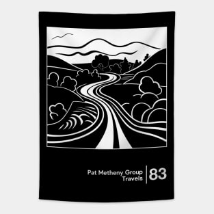 Pat Metheny Group / Minimalist Graphic Artwork Fan Design Tapestry