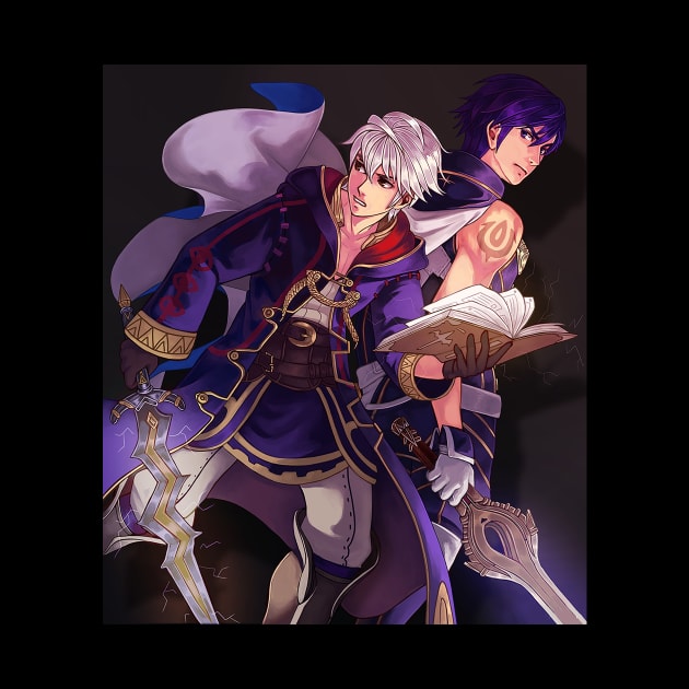 Chrom and Robin by IUBWORKS