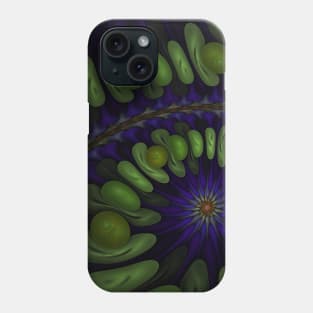 Green Bean Mandala Phone Case