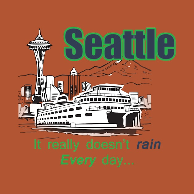 Seattle Washington by artsytee