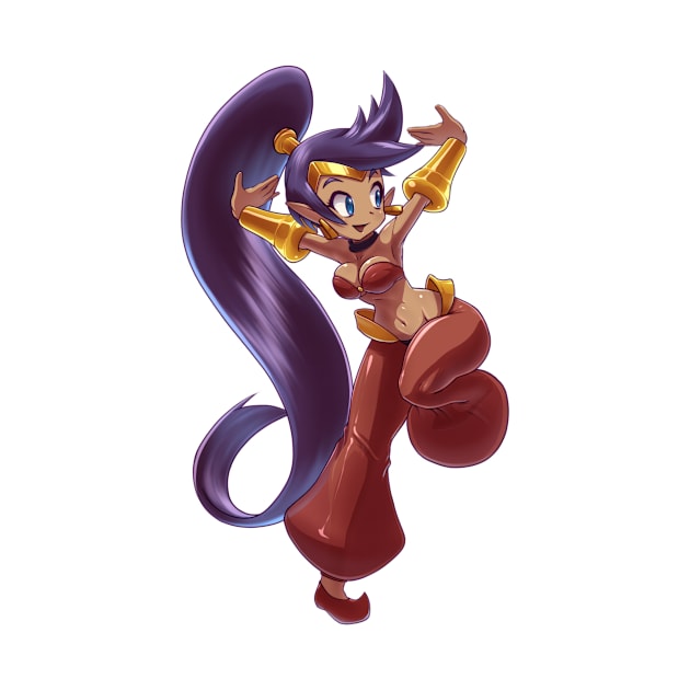Dancing Shantae by Martinuve
