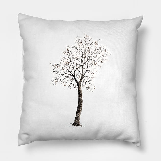 December 23rd birthday flower Pillow by birthflower