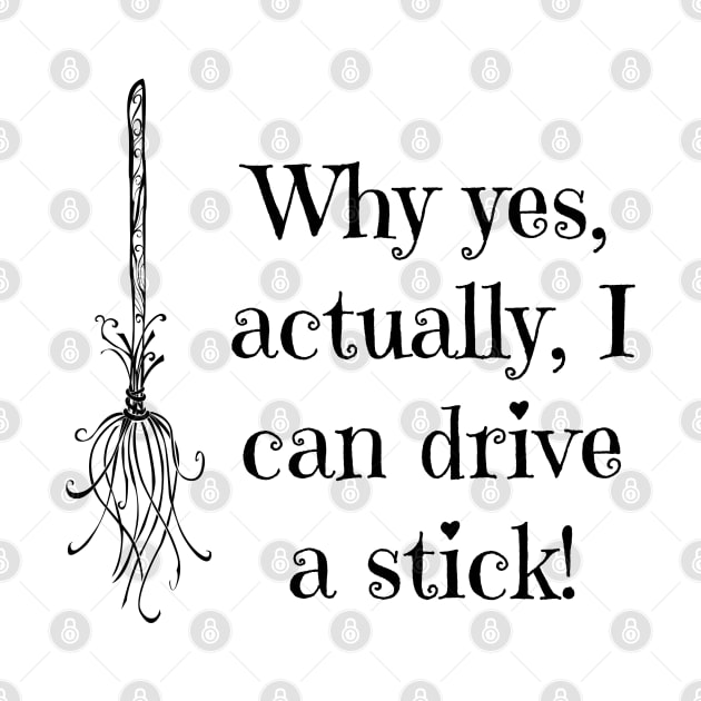 Why yes, actually, I can drive a stick! by TheDesigNook