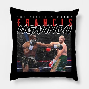 ngannou fury Pillow