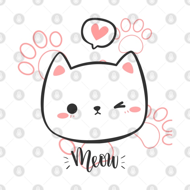 Show some love to your cat with a good meow face by ✪Your New Fashion✪