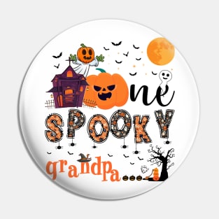 One Spooky grandpa Halloween October 31 Pin