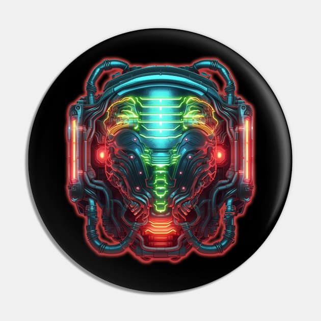 Alien-Tech Chest Reactor Pin by RockyBadlands