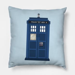 Accessible TARDIS Pillow