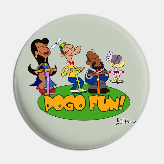 Pogo Fun! Pin by D.J. Berry