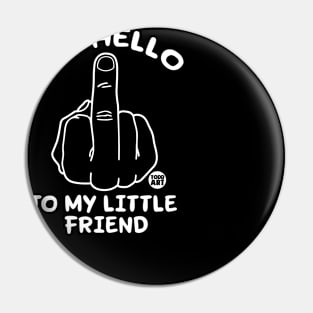 say hello Pin