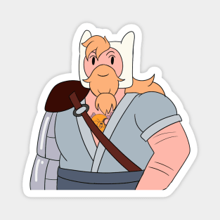 Adult Finn -fionna and cake Magnet