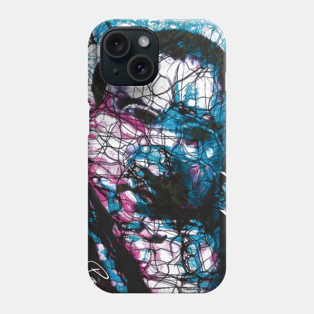 Cesare Pavese - Blue Phone Case by Exile Kings 