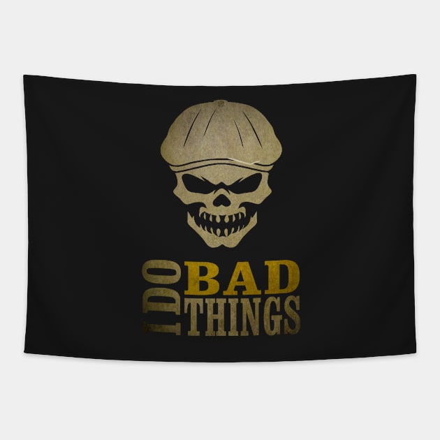 Newsboy Bad Things Tapestry by eyevoodoo