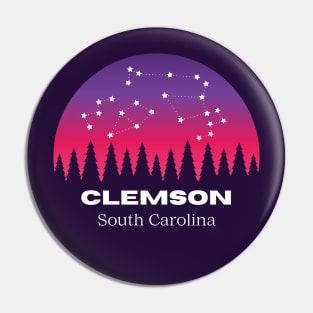 Clemson South Carolina Tourist Souvenir Pin