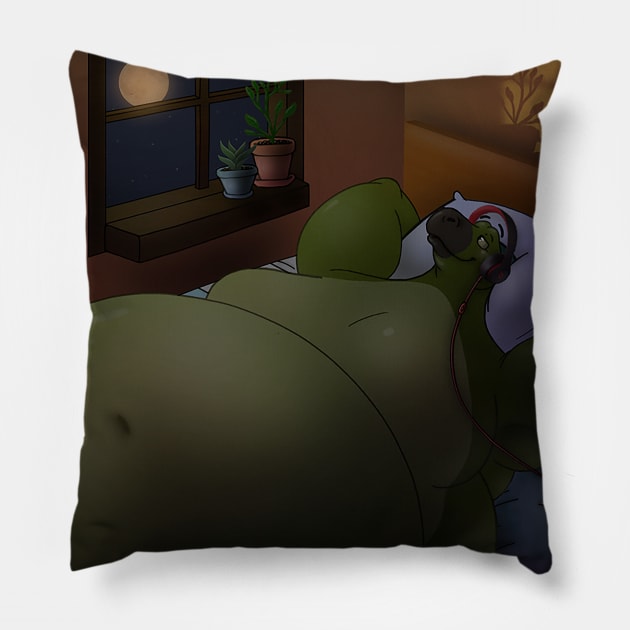 Moonlit Pudge Pillow by ToothyDino