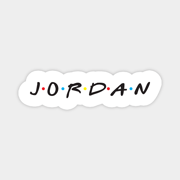 JORDAN Magnet by Motiejus