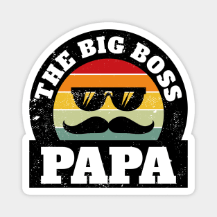 The Big Boss Papa Magnet