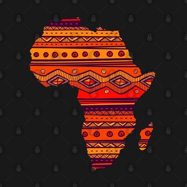 Africa Wallpaper Safari Tribal Art Design by SpaceManSpaceLand