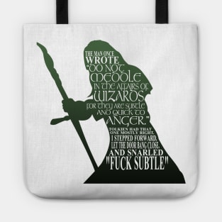 Subtle Wizards Tote