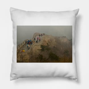 The Great Wall Of China At Badaling - 2 © Pillow