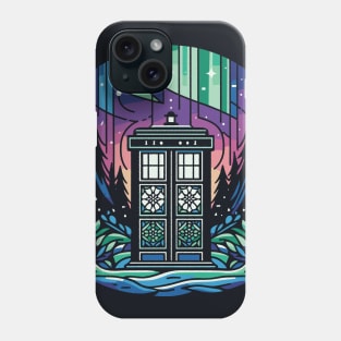 Holiday magic with TARDIS Phone Case