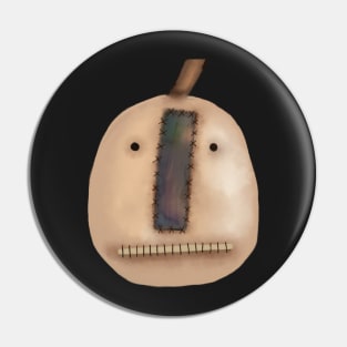 Prim Stitched Pumpkin Pin