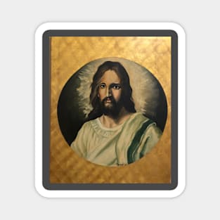 A Painting of Jesus by my Father in 1968 Magnet