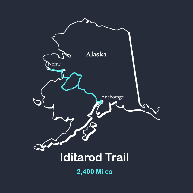 Iditarod National Historic Trail by numpdog