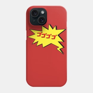 Rumble in Kanji - manga text design Phone Case