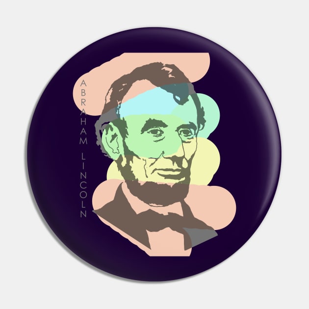 Abraham Lincoln Pin by Mapunalajim