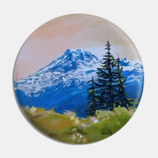 Mount Baker (Cascade Mountain Range) Pin