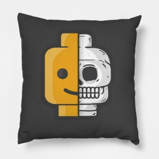 Bitesize Bricks Logo tee Pillow