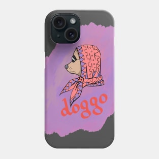 Babushka doggo Phone Case