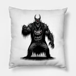 Big Monster Classic Horror Movie Pillow