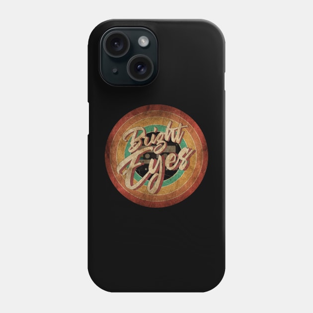 Bright Eyes Vintage Circle Art Phone Case by antongg