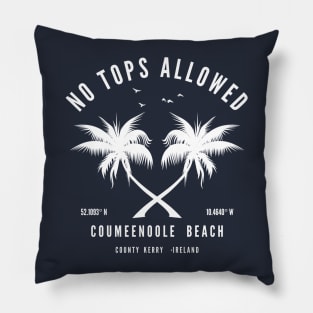 Coumeenoole Beach, County Kerry - Beaches in Ireland, Beach Lovers White Pillow