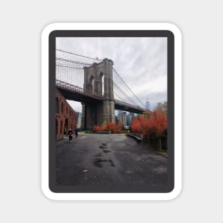 Brooklyn Bridge Autumn NYC Magnet