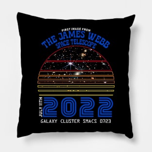 The James Webb Space Telescope first image 2022 Pillow