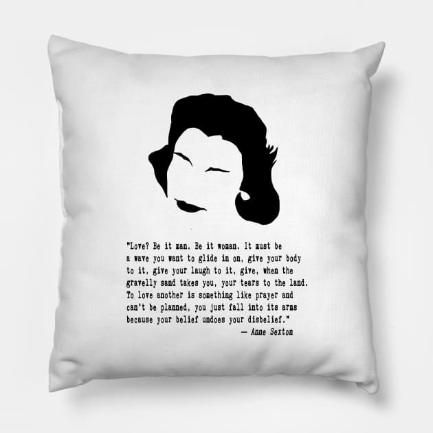 Anne the Poet Quote Pillow by PoetandChef