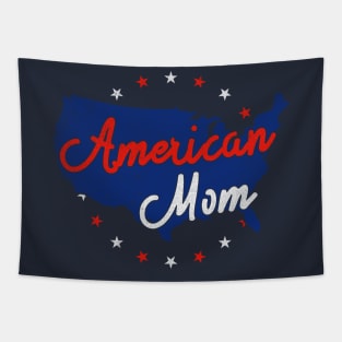 American Mom | 4th Of July For American Mom Tapestry