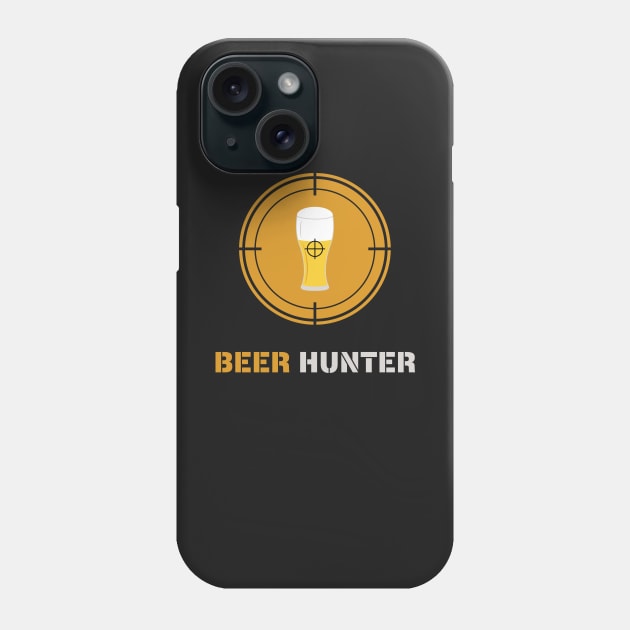 Beer hunter Phone Case by Barlax