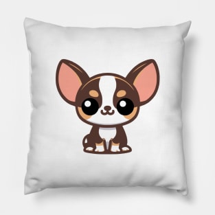 Cute Chihuahua 01 - Kawaii Sticker | Dog Mom, Dog Dad Pillow