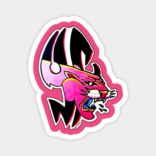 Tribal Pink Panther Magnet